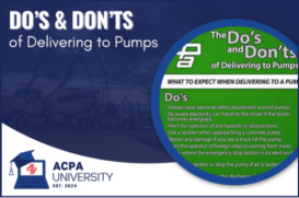 ACPA - Do's and Don'ts of Delivering to Pumps