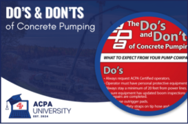 ACPA - Do's and Don'ts of Concrete Pumping